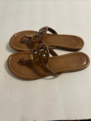 Tory Burch Brown Miller Thong Sandals size 7.5 thumbnail 5