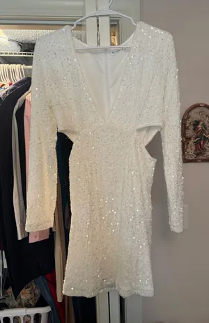 Long Sleeve Sequin thumbnail 1