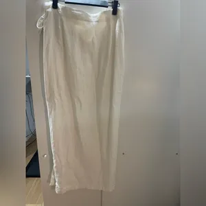 Linen wrap skirt thumbnail 3