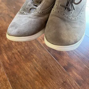 Cole Haan Grand Tour Oxford Sneakers in gray suede thumbnail 7