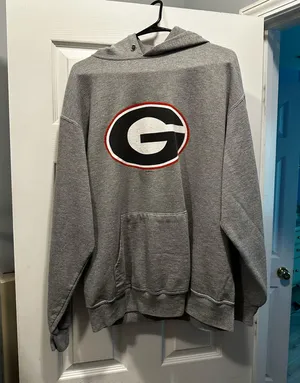 UGA Sweatshirt Gray Size L thumbnail 1