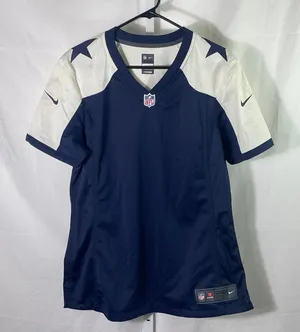 Nike Dallas Cowboys NFL On Field Jersey - Womens - Size L - Blue thumbnail 1