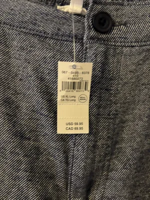 Aerie Wide Leg Pants, Sz XL Long thumbnail 3