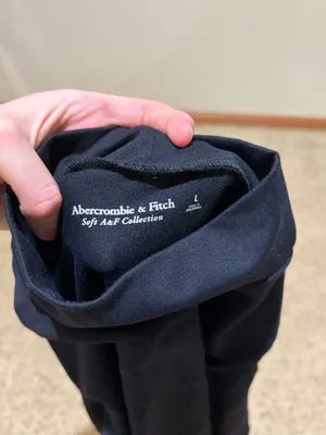 Abercrombie & Fitch Soft A&F Collection Black Mock Neck Long Sleeve Bodysuit thumbnail 3