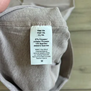 Beyond Yoga Caught in the Midi Light Dusty Pink 24in Workout Leggings M thumbnail 7