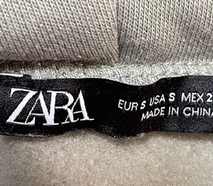 Zara sage green cropped hoodie and sweatpants set thumbnail 9