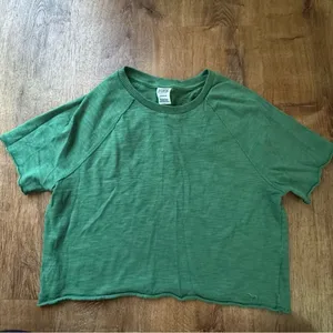 Victoria’s Secret PINK Summer Lounge Short Sleeve Cropped Tee Women’s Small thumbnail 2