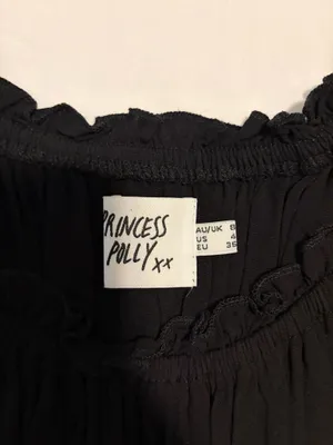 Princess Polly Corset Romper Black thumbnail 4