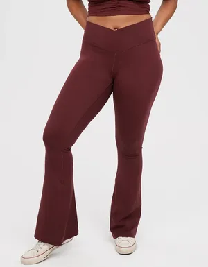 Aerie Flare Leggings Crossover thumbnail 5