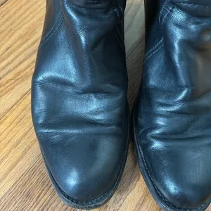 Frye Dorado Tall Leather‎ Riding Boot Black Women's Size 7 thumbnail 10