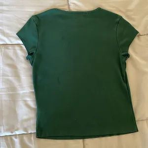 Deep Green Wild Fable Tee with White Heart thumbnail 3