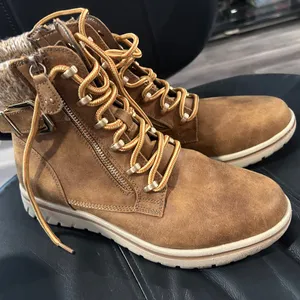 Cliffs by WHITE MOUNTAIN Tan Lace-Up Boots thumbnail 1