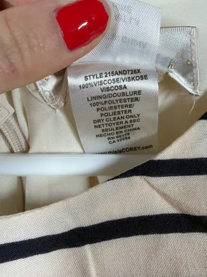 Anthropologie Corey Lynn‎ Calter Cream Black Floral Striped Verna Swing Dress thumbnail 4