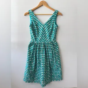 Antonio Melani Lace Dress V-Neck Sleeveless Party‎ Cocktail Dress Size 0 thumbnail 7