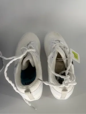 Varsity V4S Cheer Shoes Size 7 New White Knit Athletic Sneakers Blue Bag AeroFlo thumbnail 7