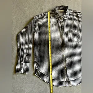 Abercrombie & Fitch Women’s Blouse Blue White Checkered Size XS thumbnail 4