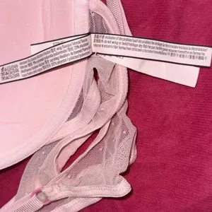 Victoria's Secret Peach Front Close Lace Push Up Underwired Bra Women's Size 34D thumbnail 9