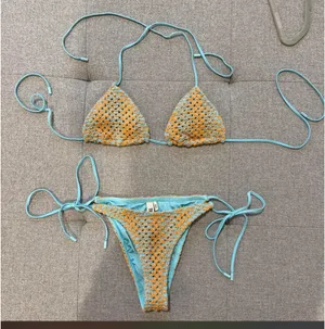 Triangl swim suit bikini set  thumbnail 2