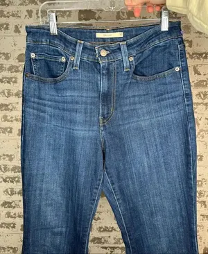 Levi’s | women 726 flare denim jeans thumbnail 1