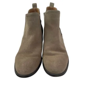 Steve Madden Dicey Women's Brown Tan Suede Leather Chelsea Ankle Boots Size 7.5 thumbnail 2