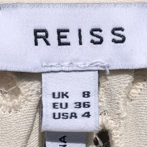 REISS Flora Broderie Scalloped Sleeves Ivory Cream Top Blouse 4 thumbnail 10