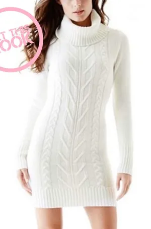 Derek Heart Knitted Dress thumbnail 1