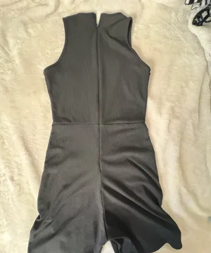 Pretty Little Thing Romper Black thumbnail 4