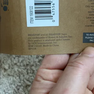 Bearpaw soft boot socks thumbnail 2