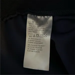 Isaac Mizrahi Women's 2XL Tall Navy Wide-Leg‎ Pants High Waist Casual thumbnail 7