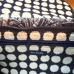 Vera Bradley  Indigo print pattern crossbody handbag thumbnail 15