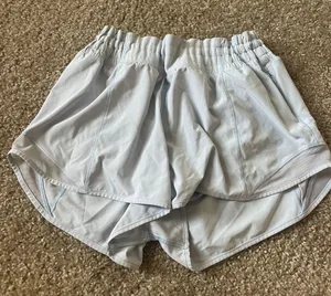 Lululemon Powder Blue HOTTY Hot Shorts thumbnail 1
