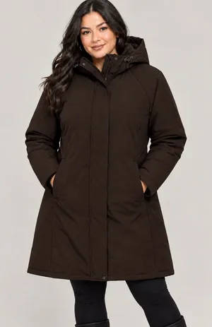 Mondetta Ladies Long Softshell Jacket Wind and water resistant nwt size XXL thumbnail 1