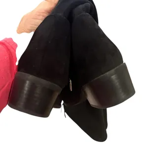 Dolce Vita microsuede black Over the knee thigh high minimalist luxe boots 8 thumbnail 10