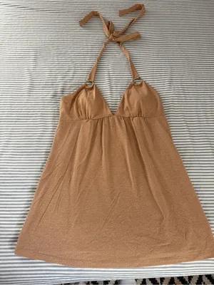 Y2K aesthetic Halter mini dress from urban behavior thumbnail 1
