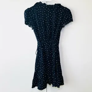 SUNDAY Best New Ruffle Wrap Dress -XXS thumbnail 3