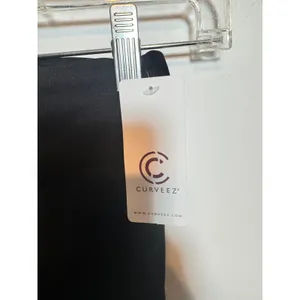 Brand New Curveez Women's Size Medium Black Shapewear Shorts Shaping thumbnail 2