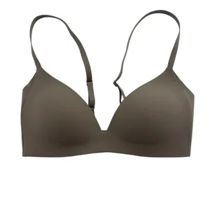 Lululemon Size 32C Bra Take Shape Molded Wireless Uplift Shape Soft Sand Beige thumbnail 2