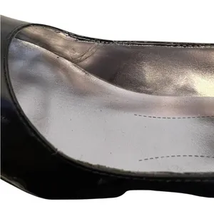 DKNYC Black Patent Pointed Toe Pump Slim Stacked Heel Pumps Stacy size 8 Office thumbnail 11