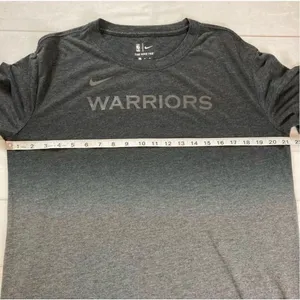 The Nike Tee Dri-Fit Golden State Warriors Gray Ombré Shirt Size Medium thumbnail 7