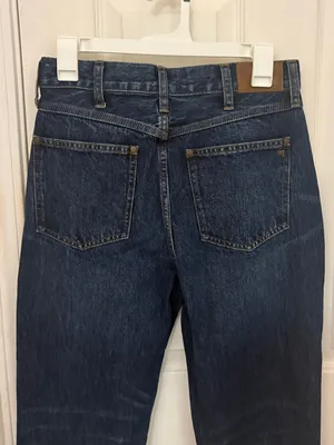 NWOT Madewell The Perfect Vintage Full Length High Ride Jean in Dark Wash thumbnail 8