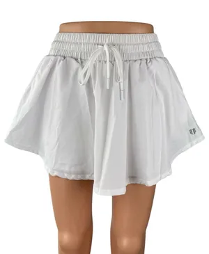 EleVen by Venus Williams White Flowy Tennis Golf Athletic Skort Skirt Shorts S thumbnail 1