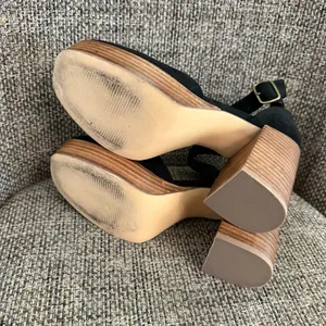 House of Harlow Tanner Heeled Sandal‎ Size 7 1/2 EUC Platform thumbnail 3