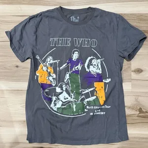 The Who Short Sleeve Graphic Tee Shirt Women’s Medium thumbnail 1