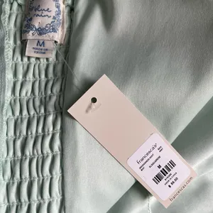 NWT Francesca’s/ Blue Rain Mini Flowy Dress thumbnail 3