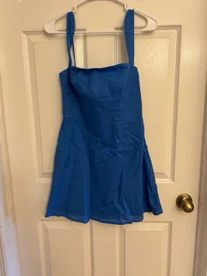 Mini dress Blue thumbnail 5