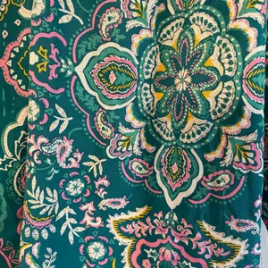 Crown & Ivy PL Paisley 3/4 Sleeve Peasant Top thumbnail 8