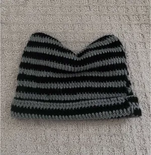 Cat Beanie Handmade Crochet thumbnail 2