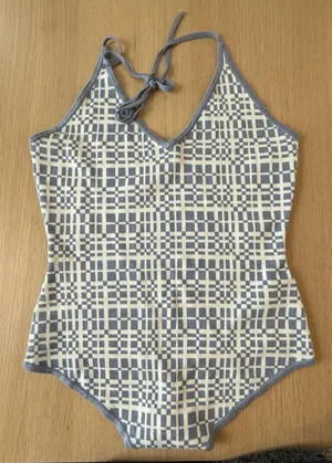 Abercrombie & Fitch Women’s Bodysuit Knit Halter Size XL 2712 thumbnail 1