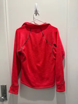 Umbro Quarter Zip Hot Pink thumbnail 3