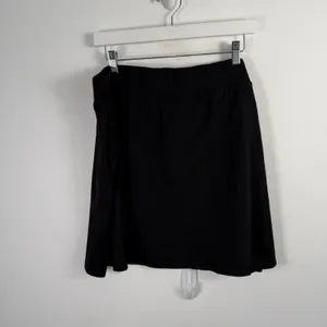 Pact Organic Cotton Black Mini Skirt Athleisure Minimalist Capsule Womens XXL thumbnail 4